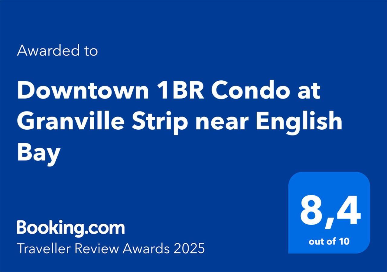 Downtown 1Br Condo At Granville Strip Near English Bay 밴쿠버 외부 사진